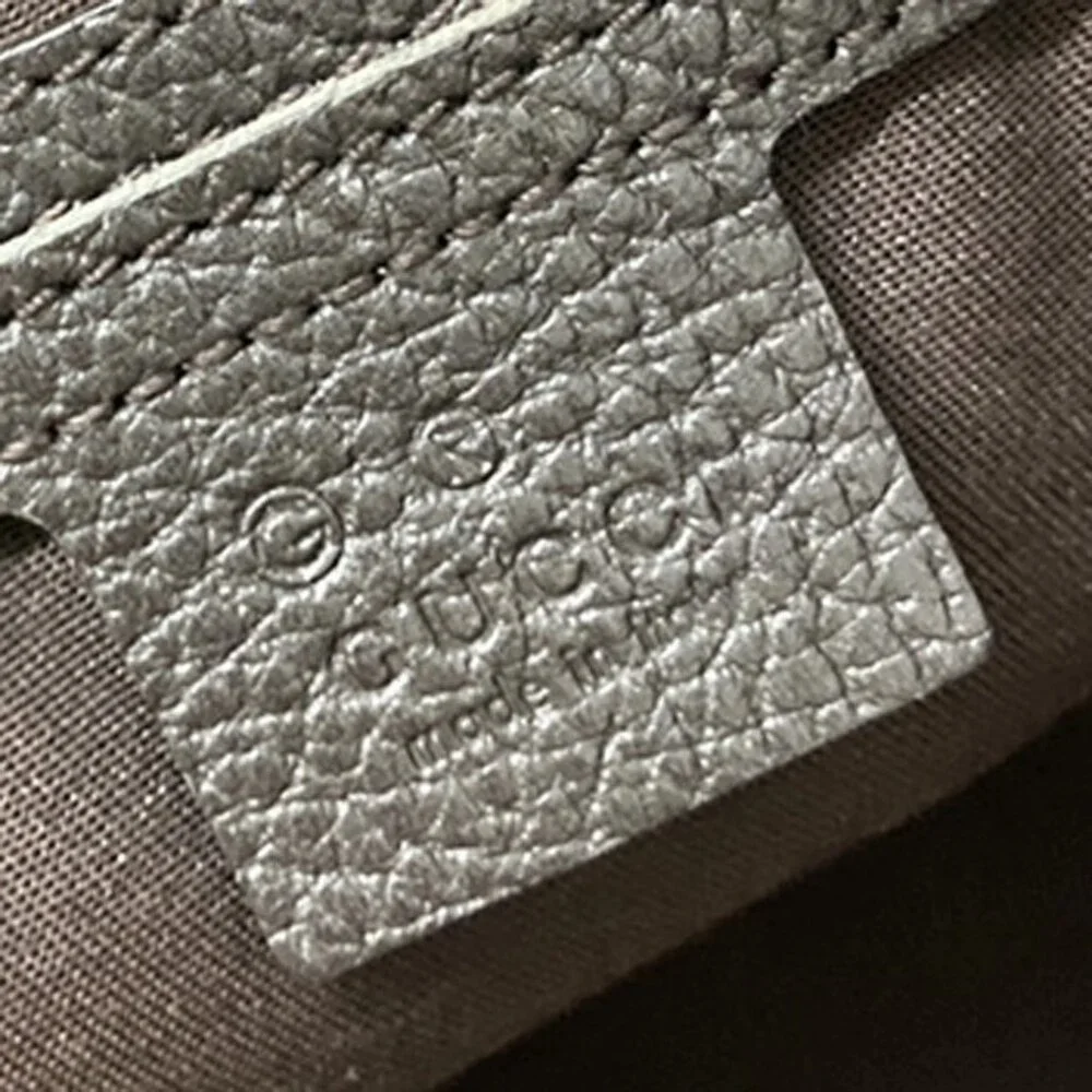 GUCCI GG Pattern Crystal Shoulder Tote Bag Coating Canvas Leather Brown 87EG286 - Picture 13 of 15